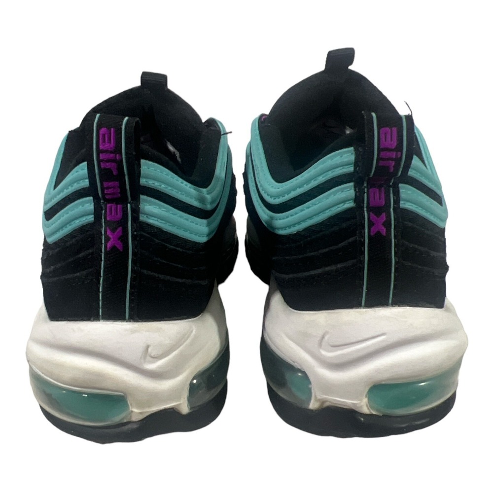 Nike Air Max 97 Black Hyper Violet Run Athletic Sneaker Size 5.5Y 921522-015 - Picture 5 of 6
